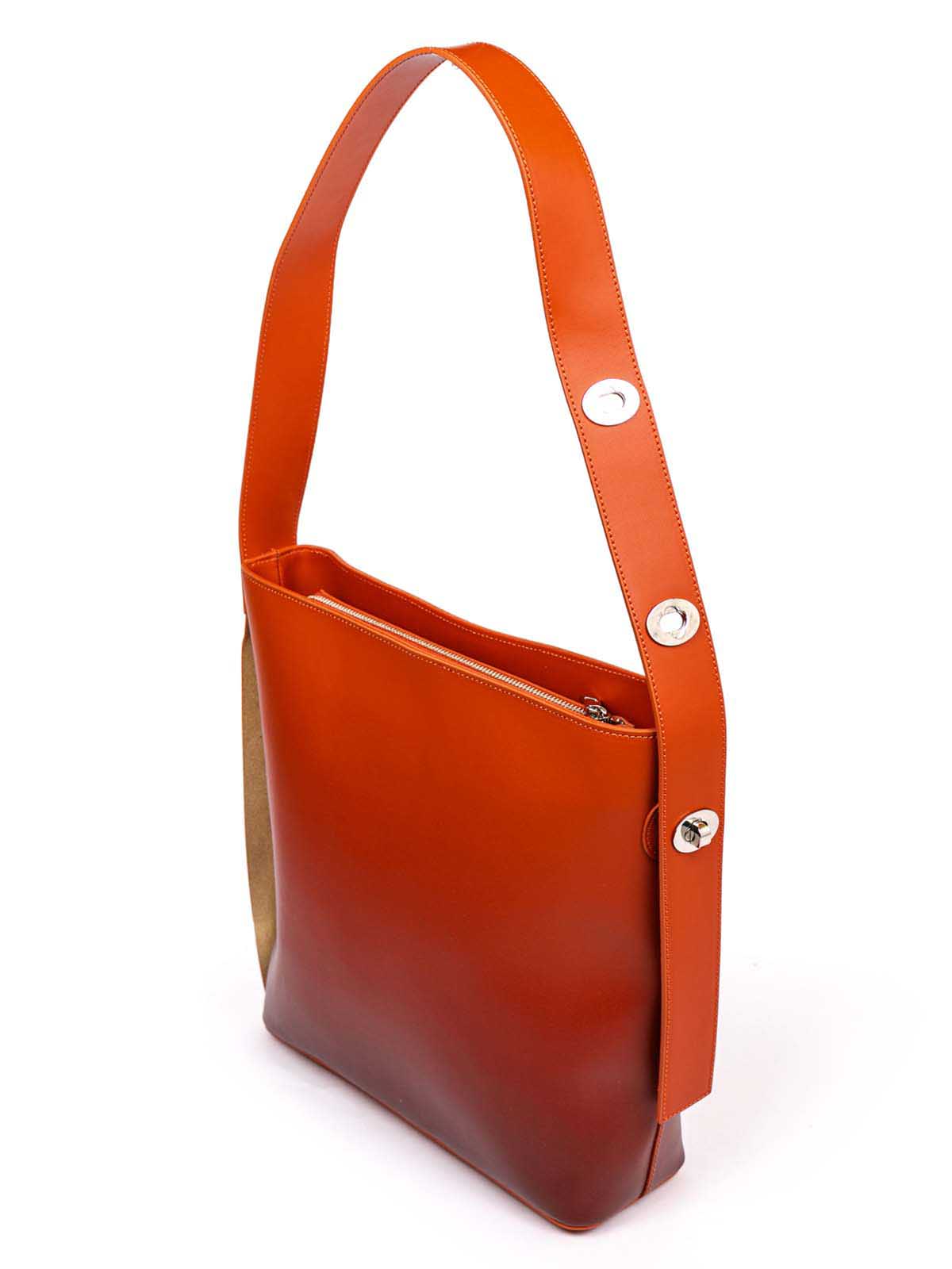 

Деловая Сумка Italian Bags 1747_mattone Кожаная Коньячный