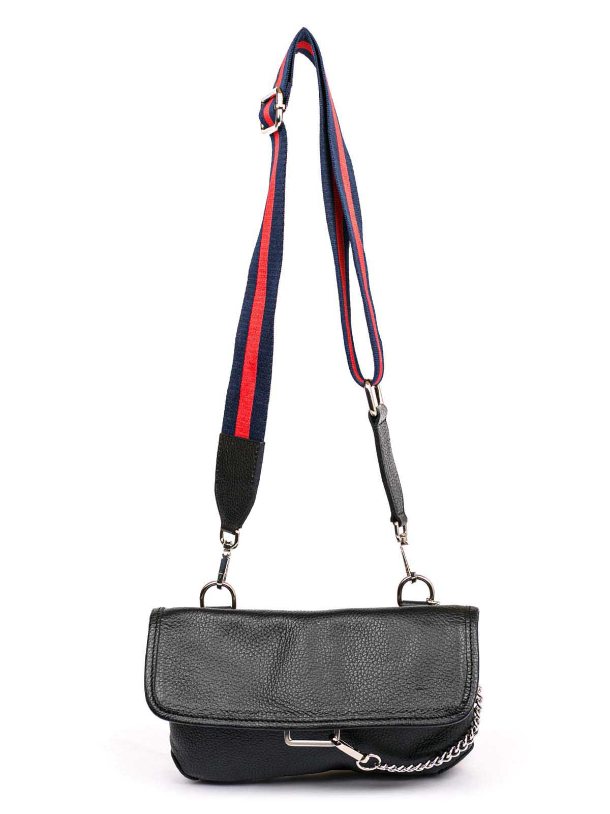 

Клатч Italian Bags 1277_black Кожаный Черный