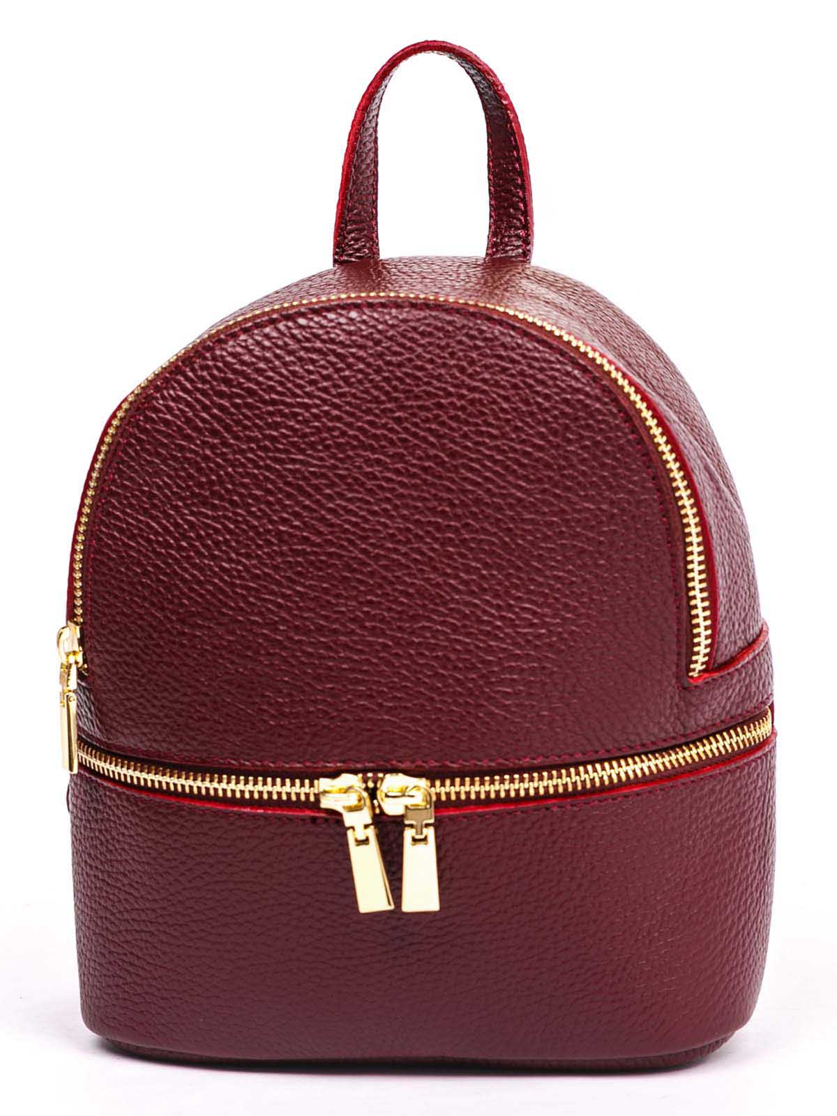

Рюкзак Italian Bags 8970_bordo Кожаный Бордовый