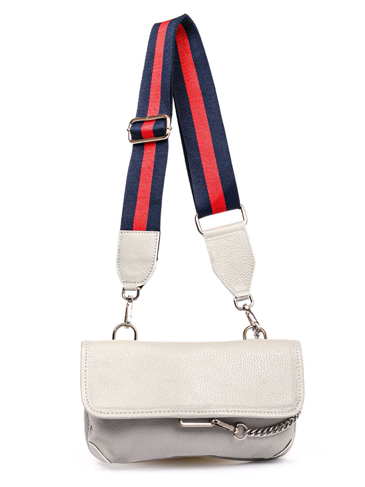 

Клатч Italian Bags 1277_gray Кожаный Серый