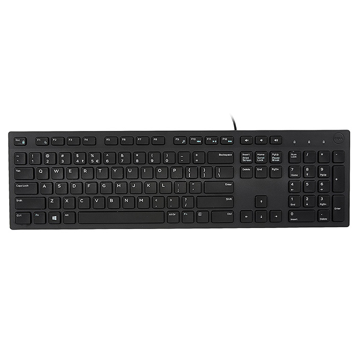 

Клавиатура Dell KB216 Multimedia Black (580-AHHE)