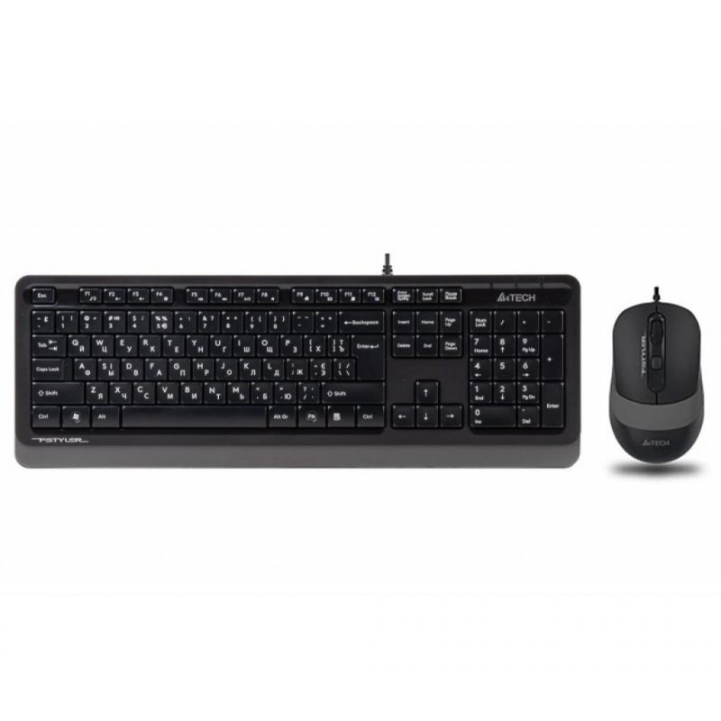 

Комплект A4tech F1010 Grey
