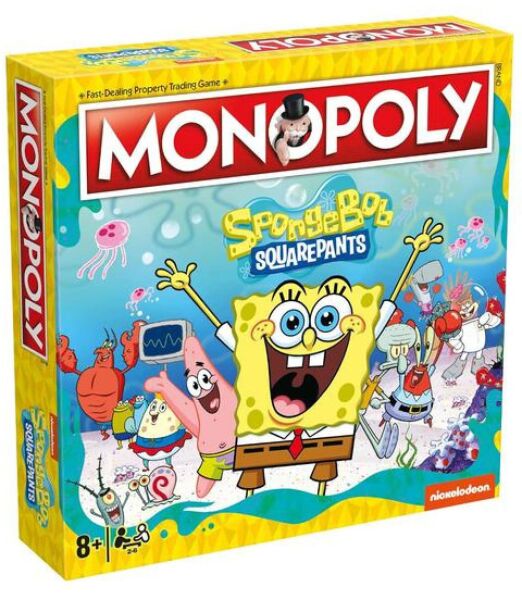 

Настольная игра Winning Moves Monopoly Spongebob Squarepants (Монополия Губка Боб Квадратные Штаны) (WM00262-EN1-6)