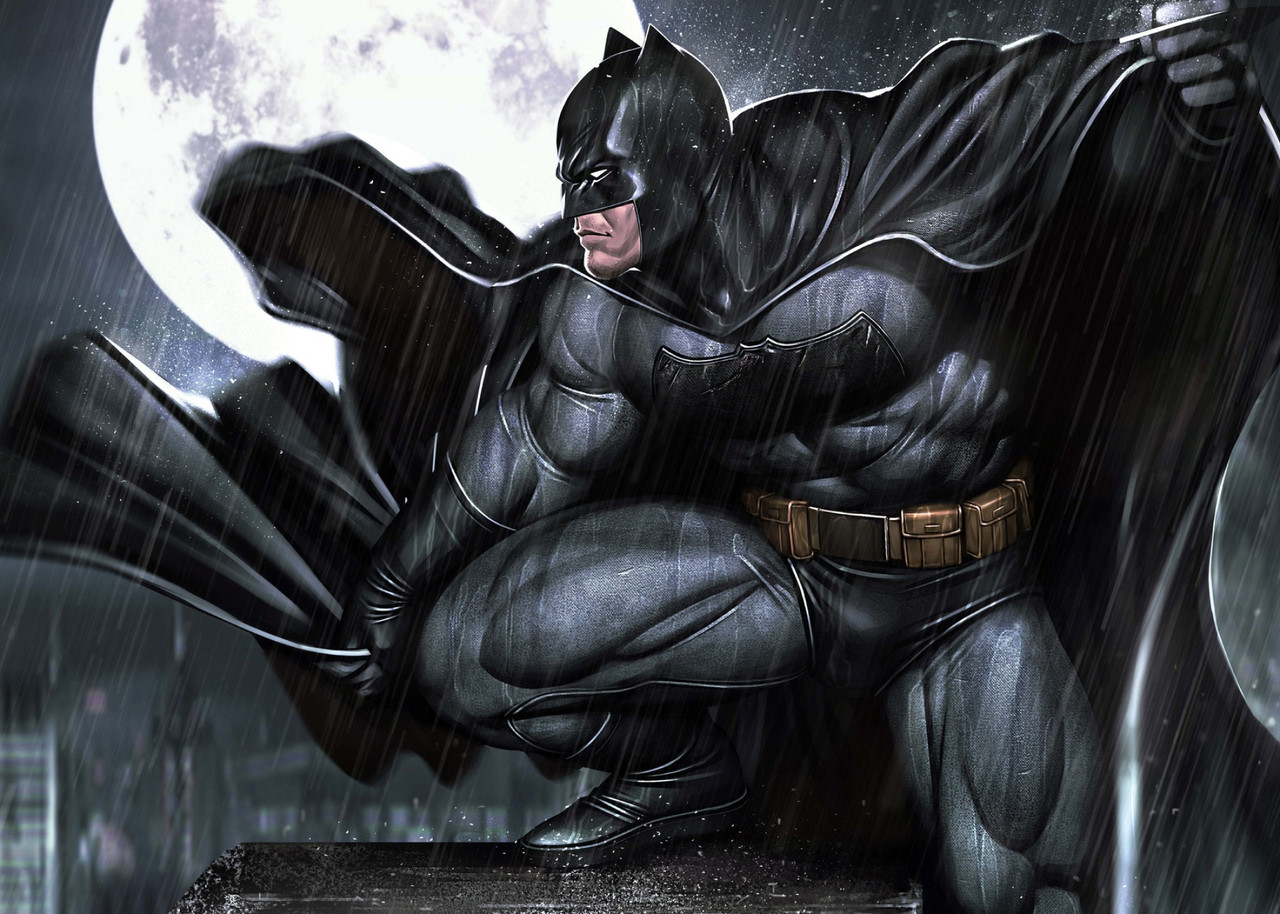 Картина GeekLand Batman Бэтмен арт (60х40 см) BM.09.013 (FU21BM.09.013 ...