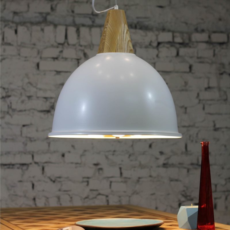 

Люстра подвесной светильник в стиле лофт белый Gaff Design white (D485)