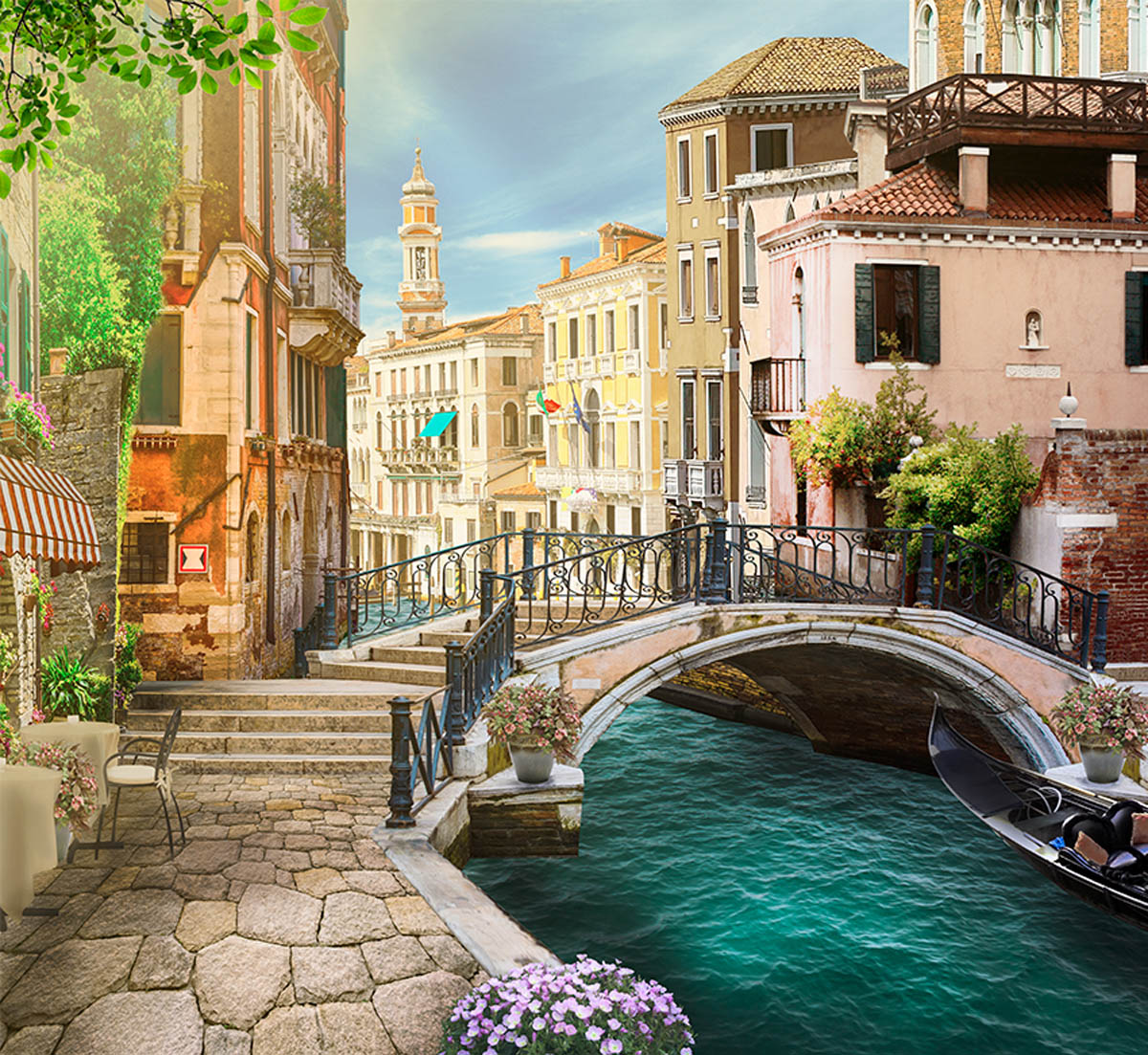 

Фотообои WS Wallpaper Венеция 296*270 (31210) Песок