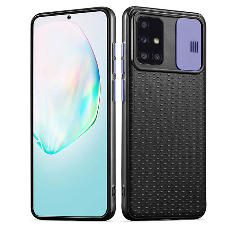 Чехол Epik Camshield Black TPU для Samsung Galaxy A71 со шторкой ...