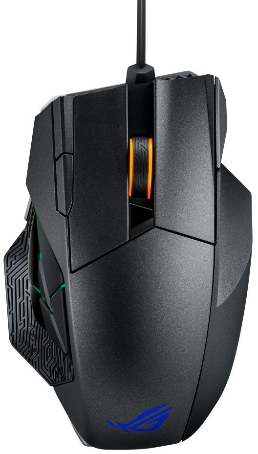 

Мишка безпровідна ігрова Asus Spatha Black