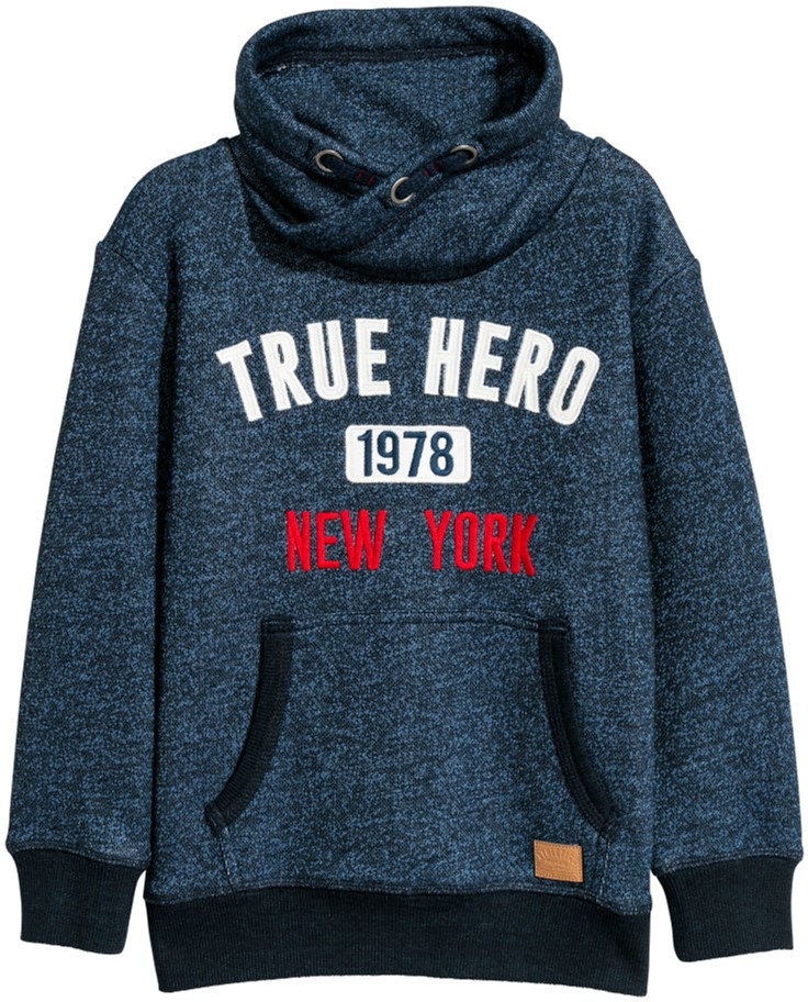 

Худи H&M 6186897 92 см Темно-синее