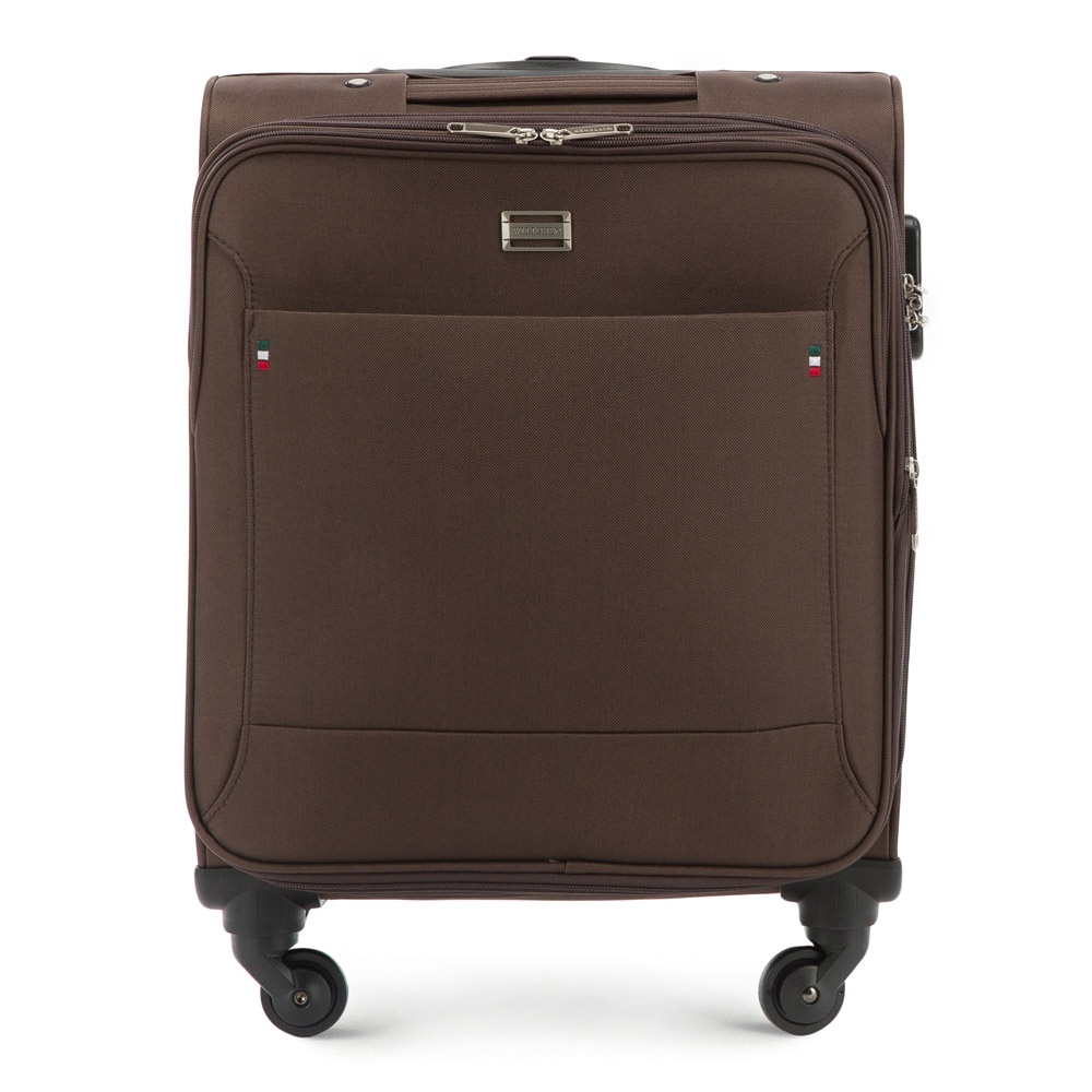 

Чемодан на колёсиках 18" Wittchen 56-3S-531-80 коричневый