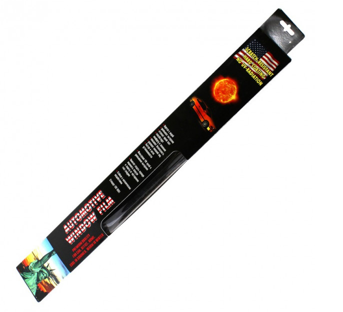 Тонировочная пленка для окон авто Американка Super Dark Black 0,75x3м ...