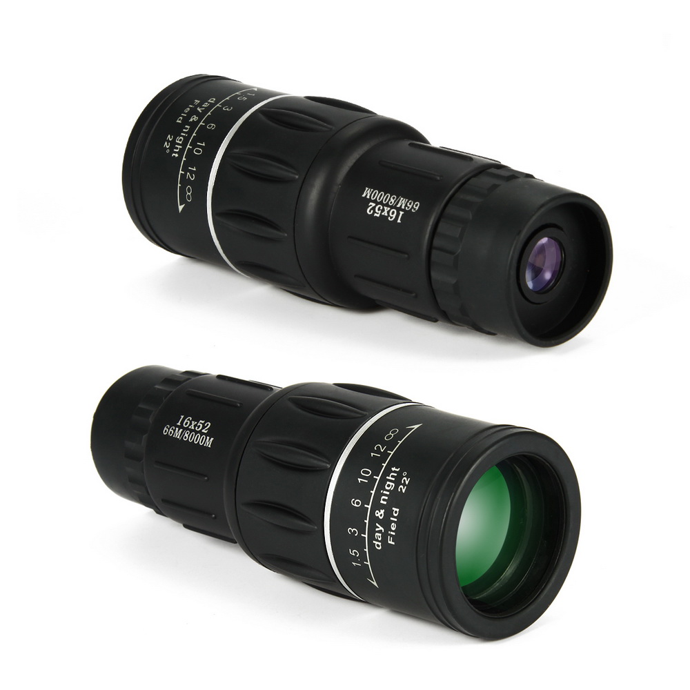 

Лучший монокуляр Bushnell, для общего назначения 16x52 WP S цвет-черный.