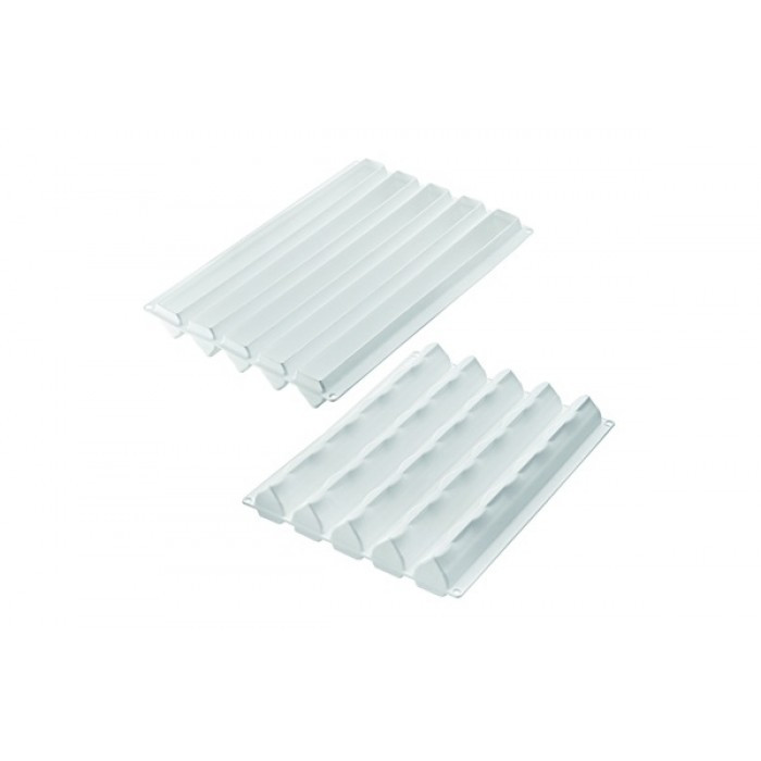 

Силиконовая форма 375x40 мм h 45 мм Silikomart Modular Flex Wave