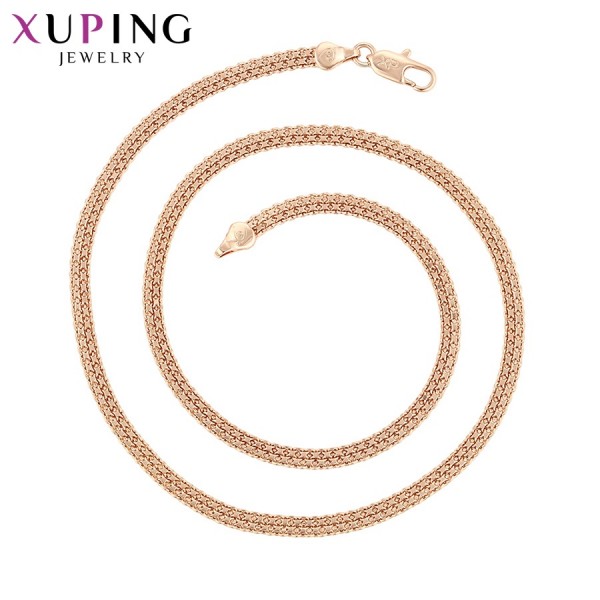 

Цепочка Xuping розовая позолота 2998000