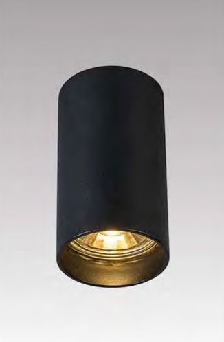 

Точечный накладной минималистичный светильник Zuma Line 92680 Tuba Sl 1 Black (zuma-line-92680)