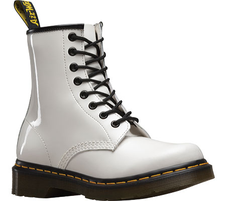 

Женские ботинки Dr. Martens 1460 8-Eye Boot W White Patent Lamper 36