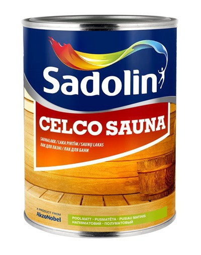 

Лак для бани и сауны Sadolin Celco Sauna 2.5 л ()
