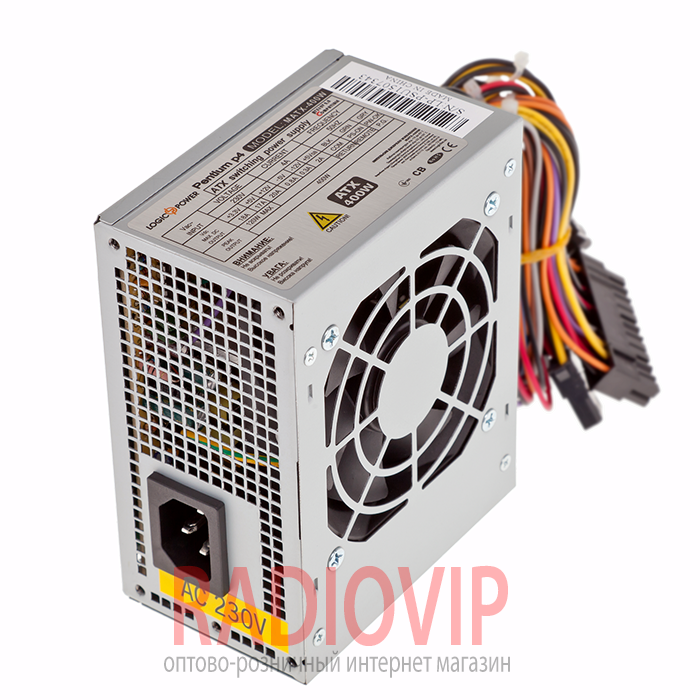 

Блок питания для компьютера Logicpower MICRO MATX 400W, 8 cm