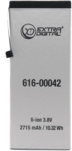 

Аккумулятор ExtraDigital для Apple iPhone 6s Plus 2715 mAh