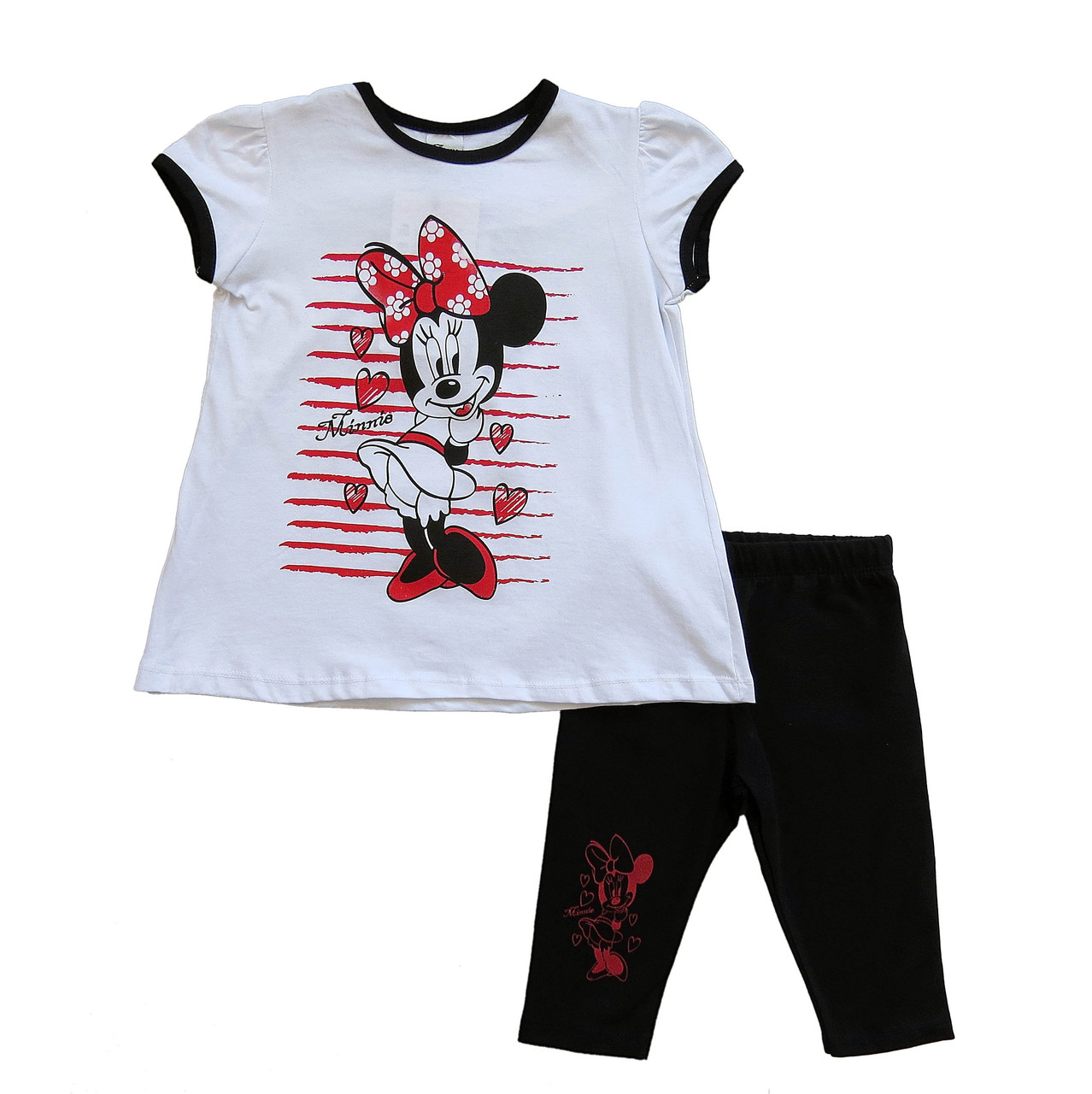 

Костюм Minnie Mouse Terry для девочки 110 см Белый с черным 8919
