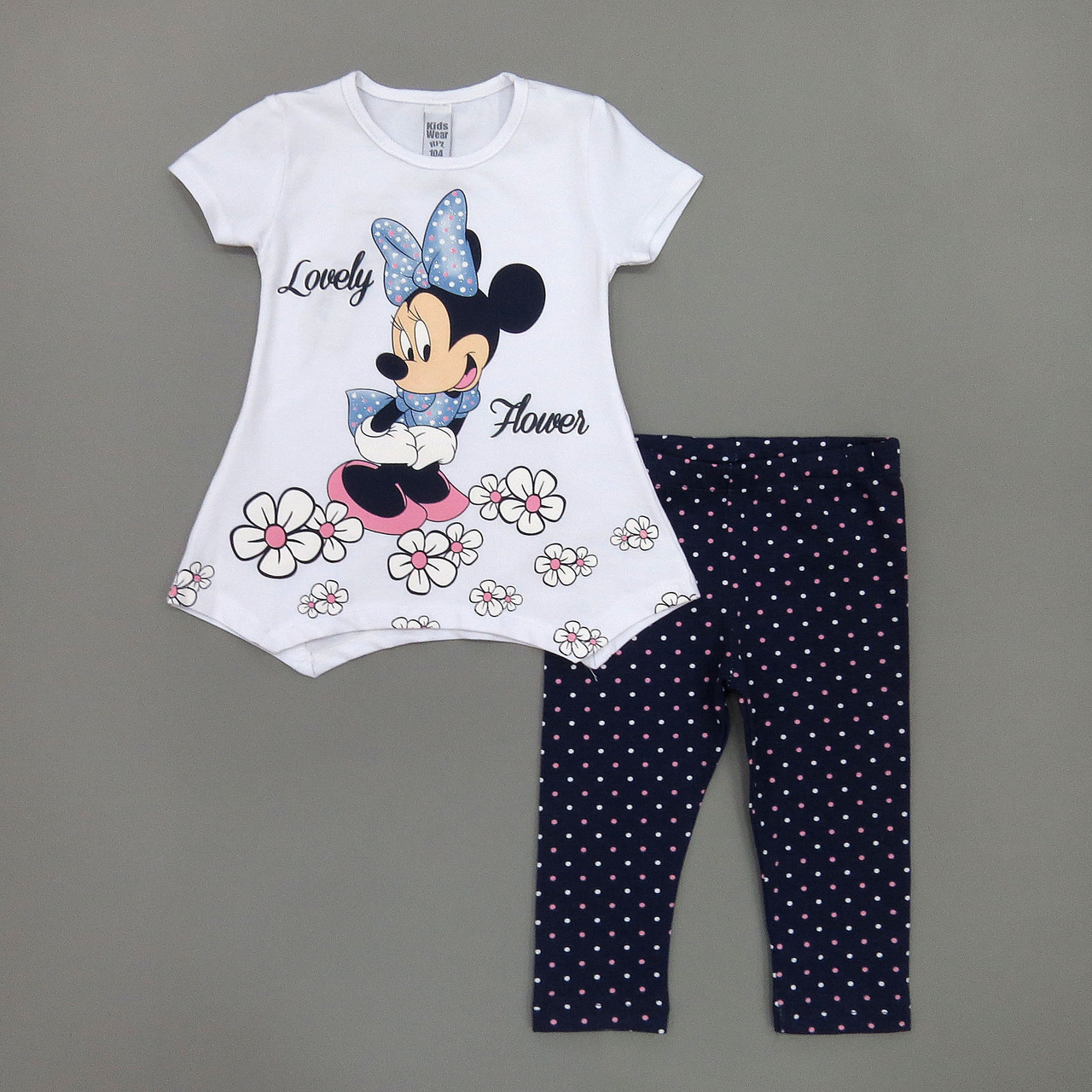 

Костюм Minnie Mouse Kids Wear для девочки 104 см Белый с темно-синим 13365