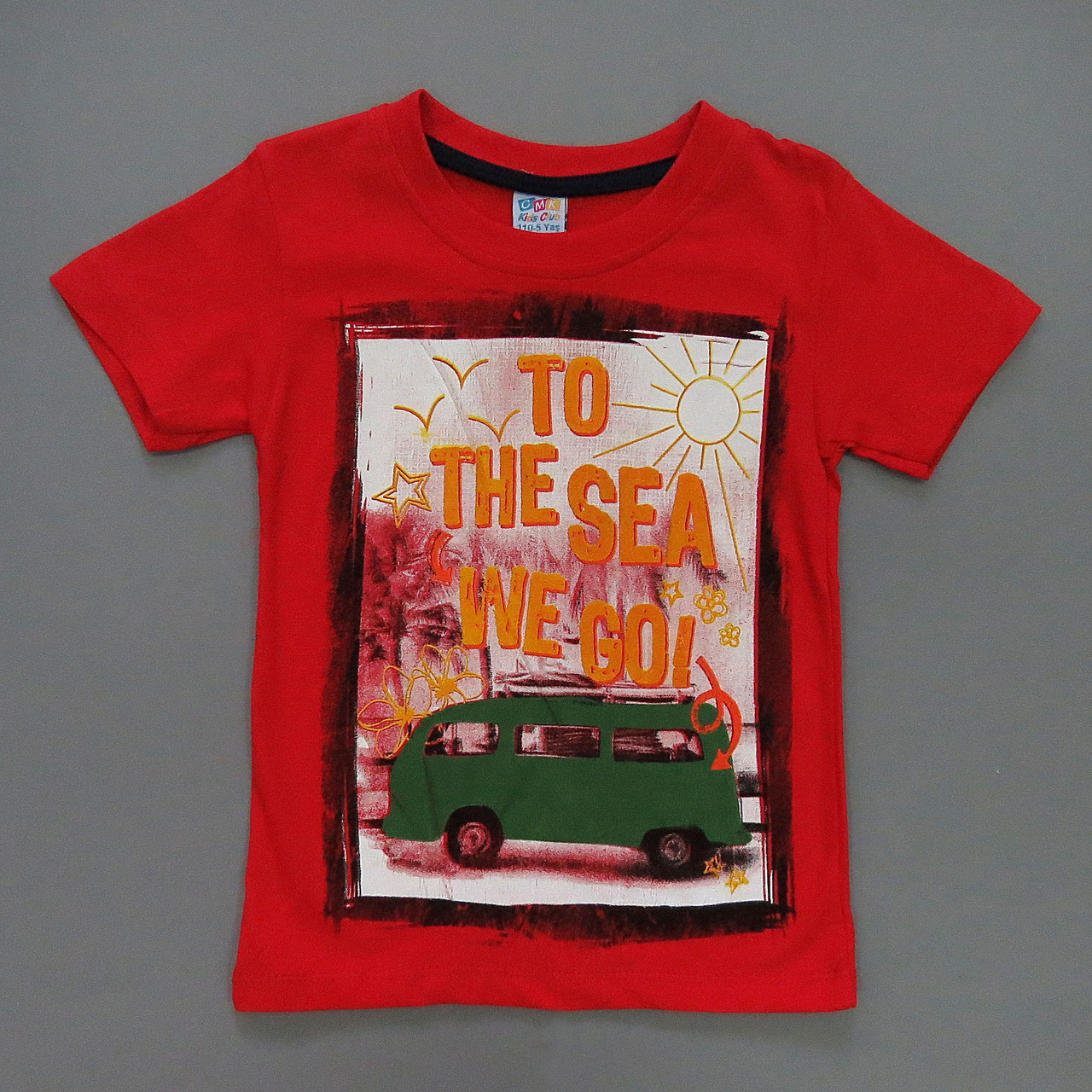 

Футболка CMK Kids Club для мальчика 128 см Красная 14590