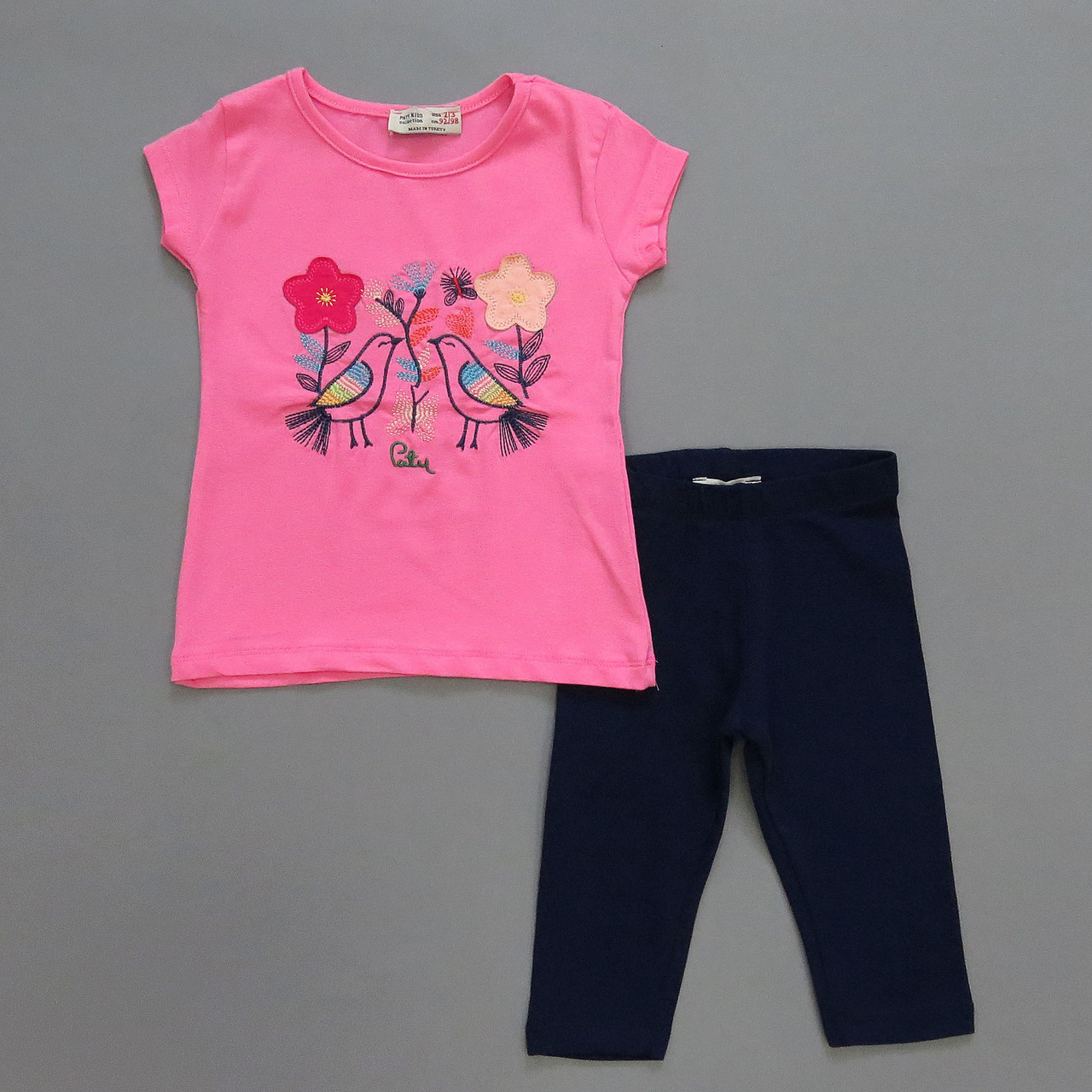 

Костюм "Птички" Paty Kids для девочки 110-116 см Розовый с темно-синим 13709