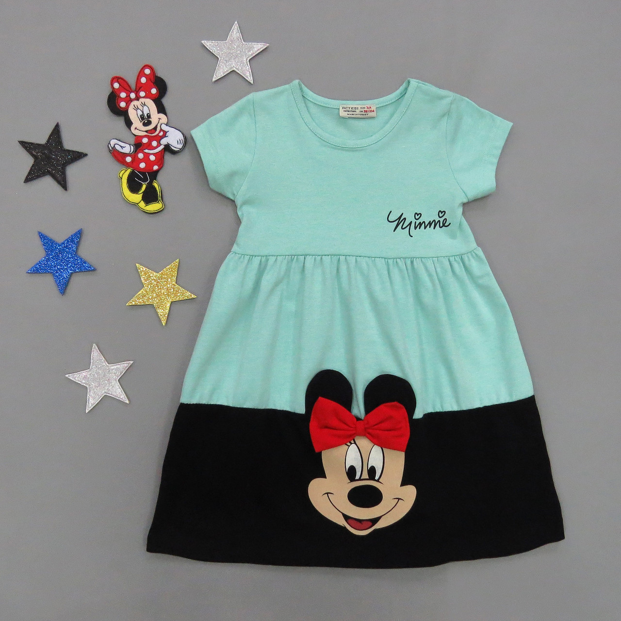 

Платье Minnie Mouse Paty Kids для девочки 98-104 см Бирюзовое 15878