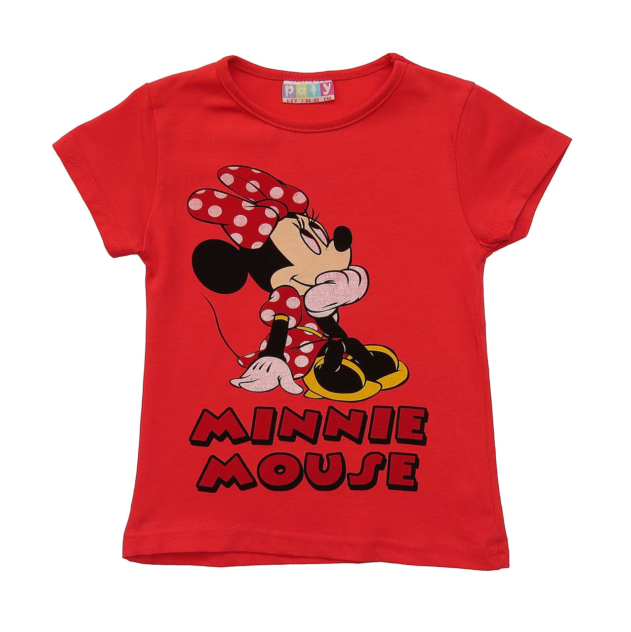 

Футболка Minnie Mouse Paty Kids для девочки 86-92 см Красная 9020