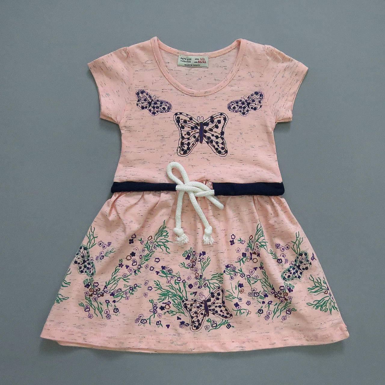 

Платье "Бабочки" Paty Kids для девочки 98-104 см Розовое 13697