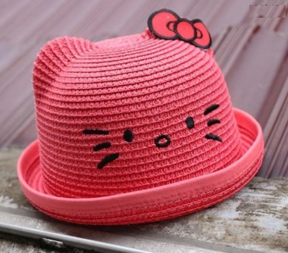 

Шляпа Hello Kitty Fashion kids 52 см Коралловая 14041