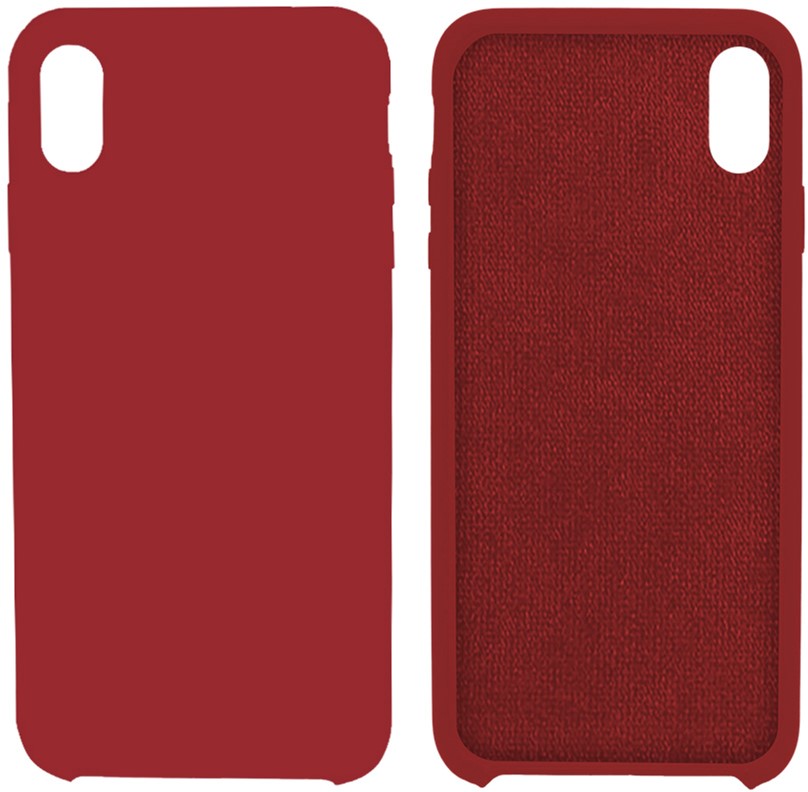 

Панель Intaleo Velvet для Apple iPhone Xs Max Red