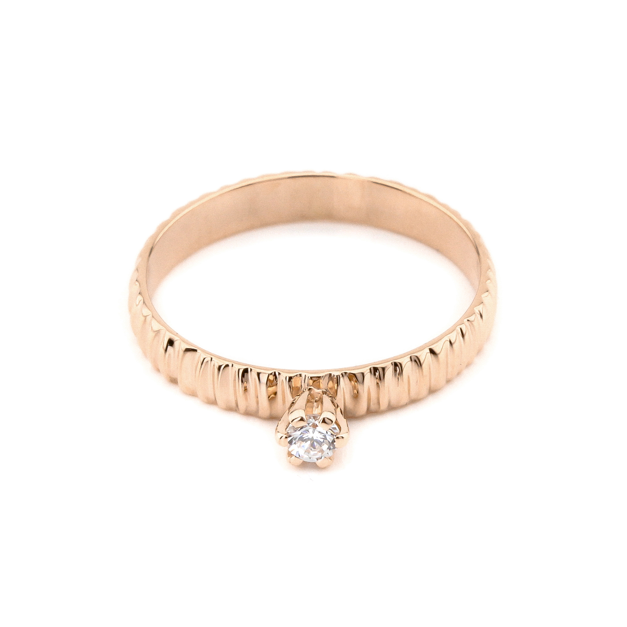 

Серебряное кольцо K11705 Диамант, 18 размер