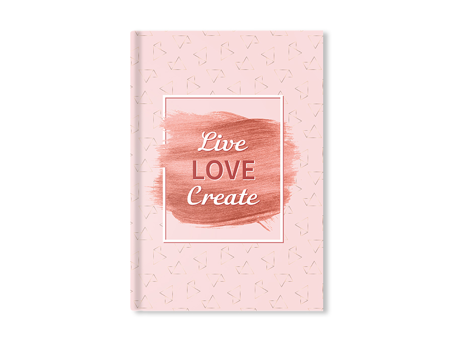 

Щоденник недатований Vit-Design “Live Love Create” на рік (планер)