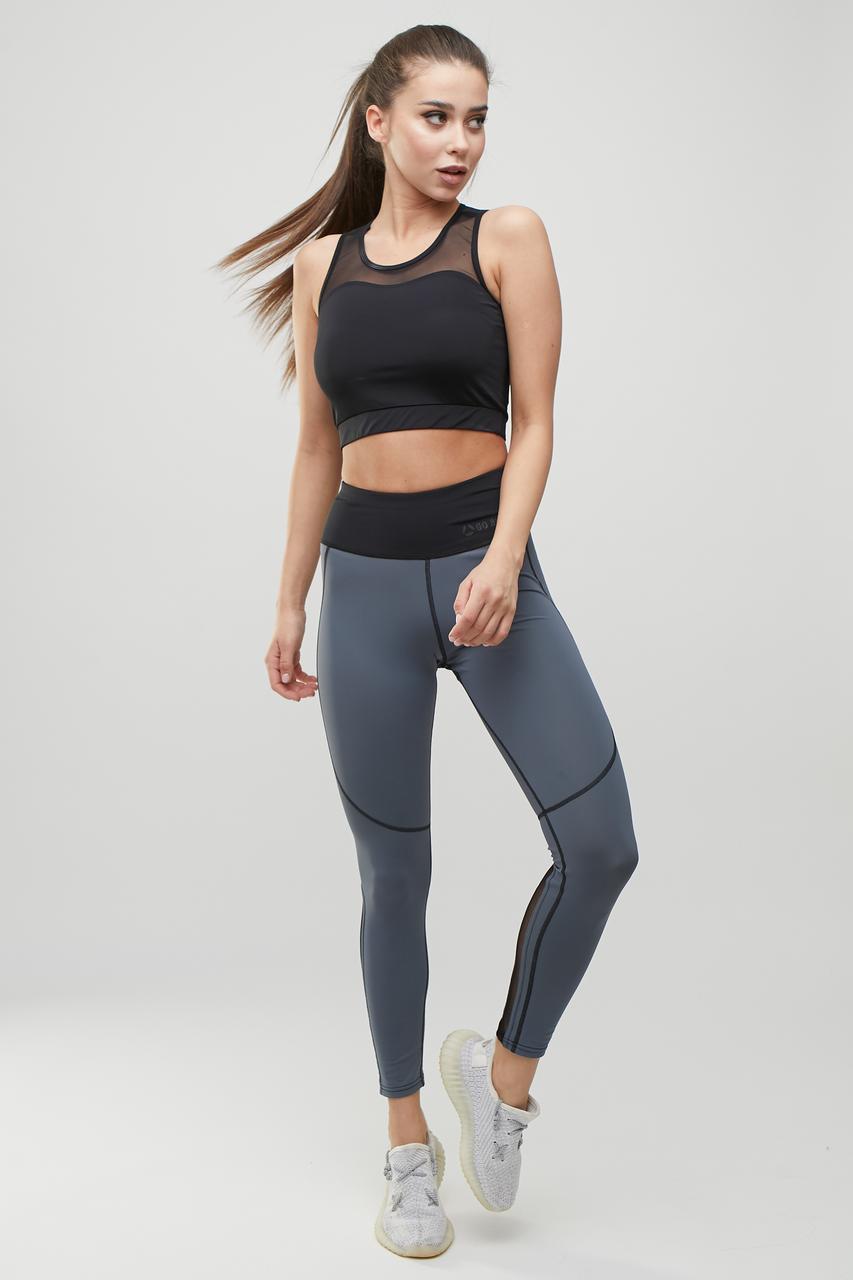 

Лосины для фитнеса женские Go Fitness 700782-7 размер XL-XXL