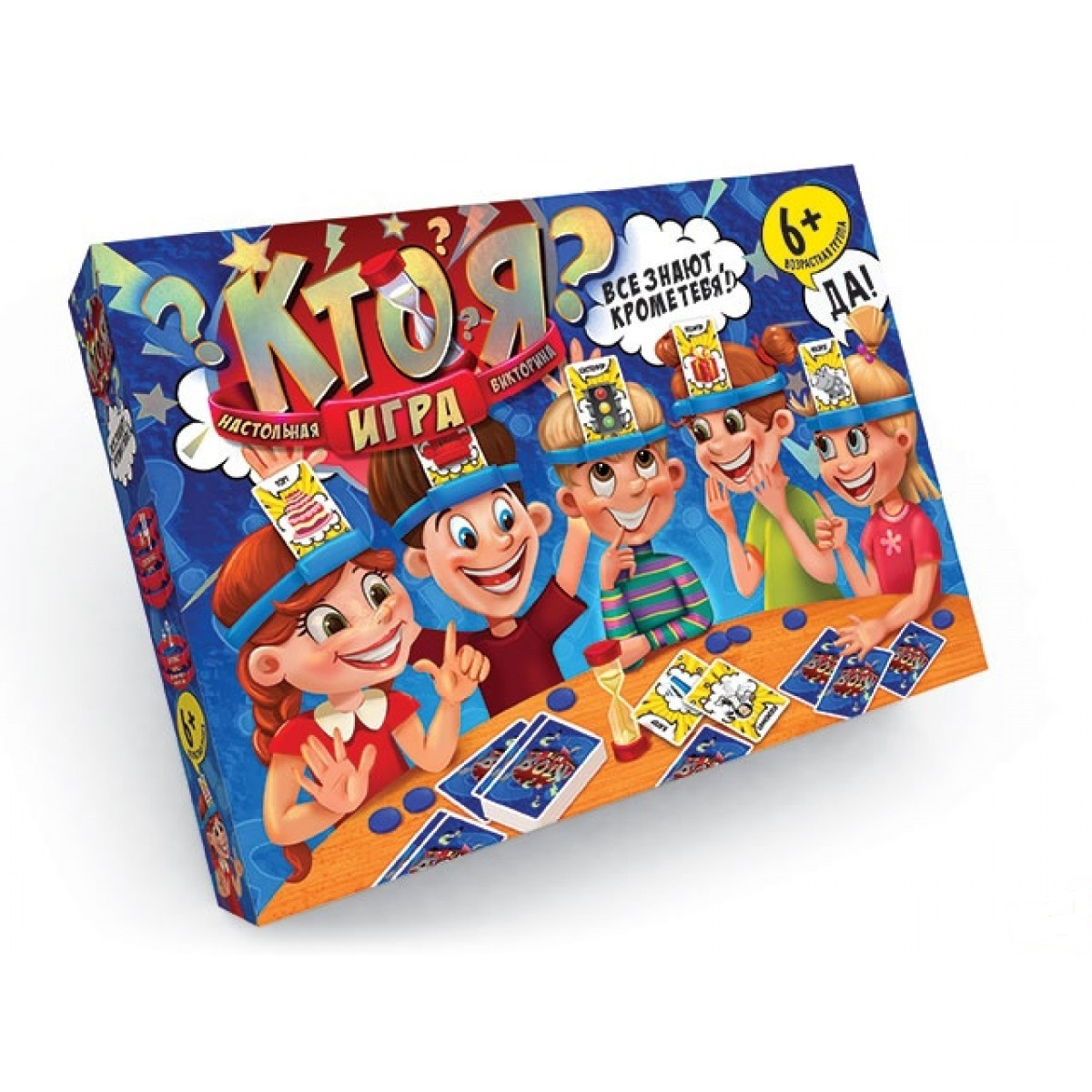 

Настольная игра Danko Toys Кто я Рус. (RT7498)