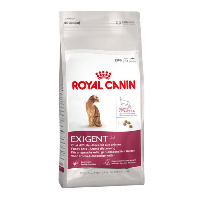 

Royal Canin Exigent Aromatic 33 для кошек, привередливых к аромату 2 кг (13806-zm)