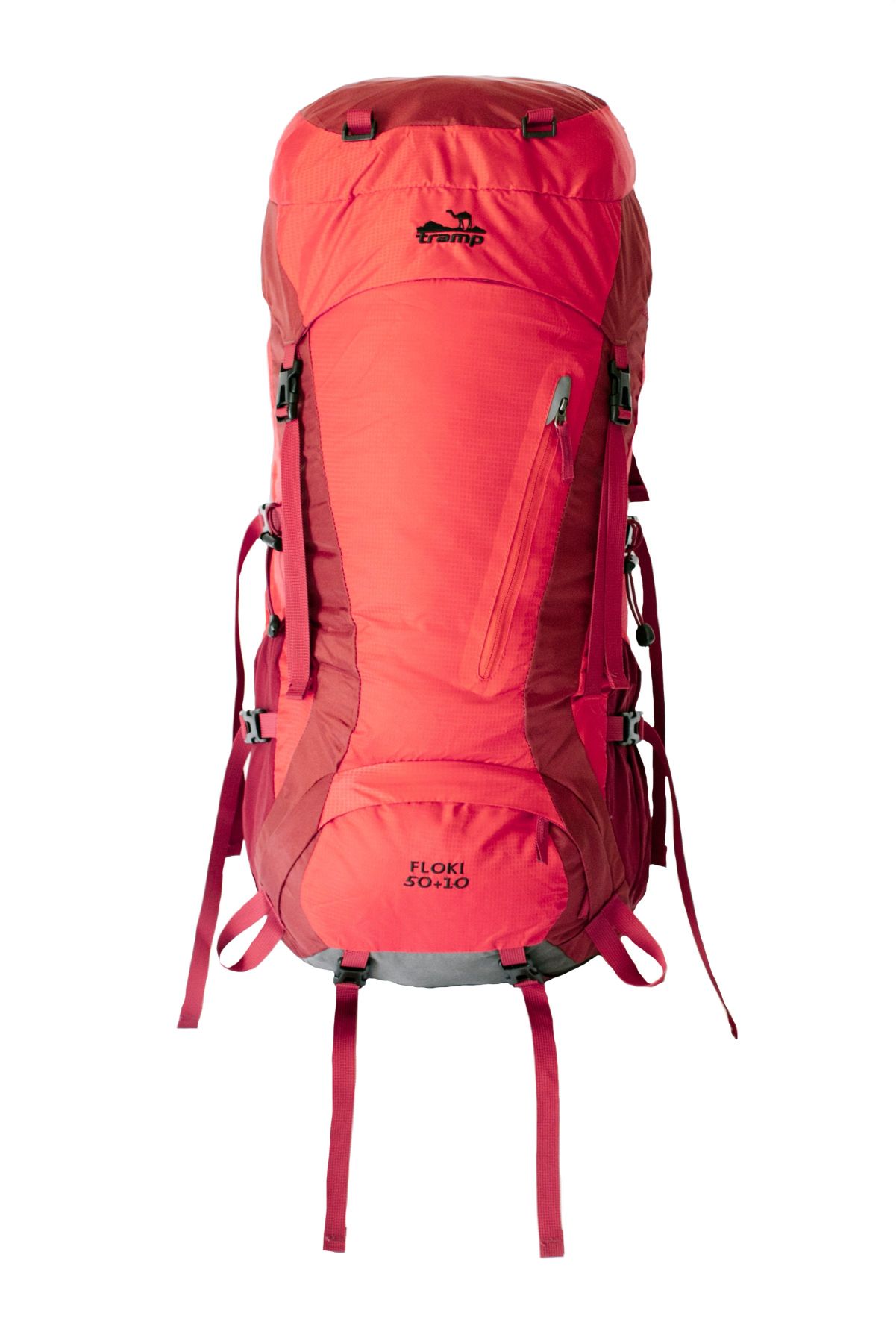 

Туристический рюкзак Tramp Floki 50+10л 63 х 27 х 25 см (TRP-046-red)