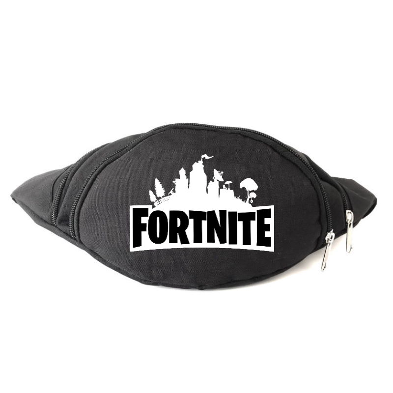 

Сумка Бананка Фортнайт на пояс Cappuccino Toys Fortnite LOGO черная