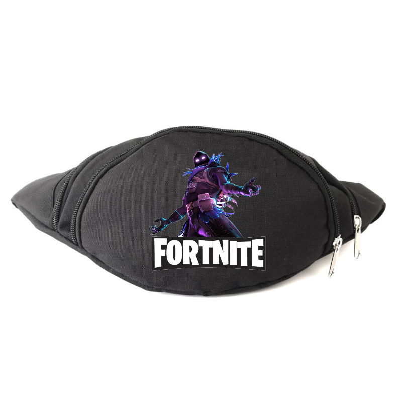 

Сумка Бананка Фортнайт на пояс Cappuccino Toys Fortnite Ледяной ворон черная