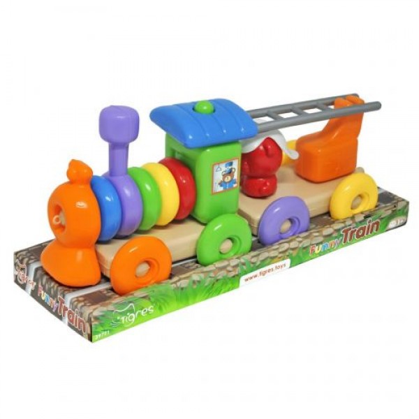 

Игрушка "Funny train" 23 детали 39771
