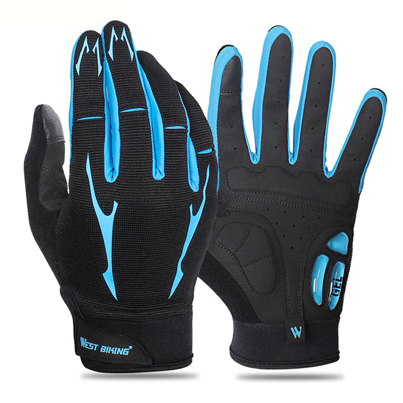 

Велосипедные перчатки West Biking 0211191 XL Blue