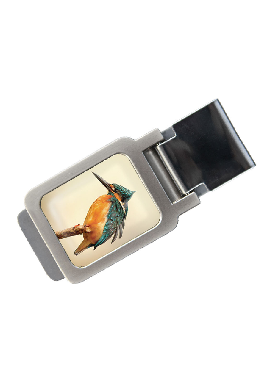 

Зажим для денег DevayS Maker DM 01 Колибри бежевый (34-08-454)