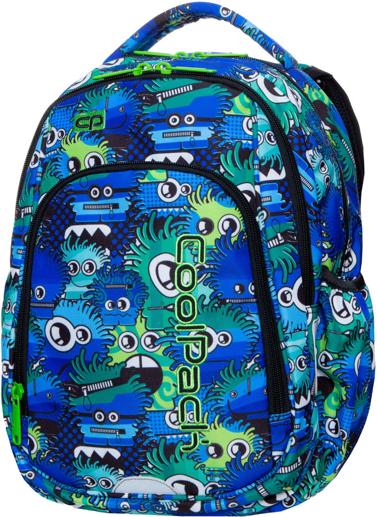 

Рюкзак CoolPack Strike S 39 х 26 х 12 см 19 л Wiggly Eyes Blue (B17034)