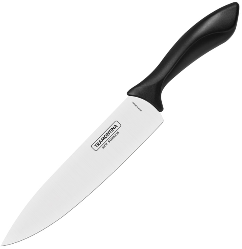 

Кухонный нож Tramontina Affilata поварской Chef 203 мм Black (23654/108)