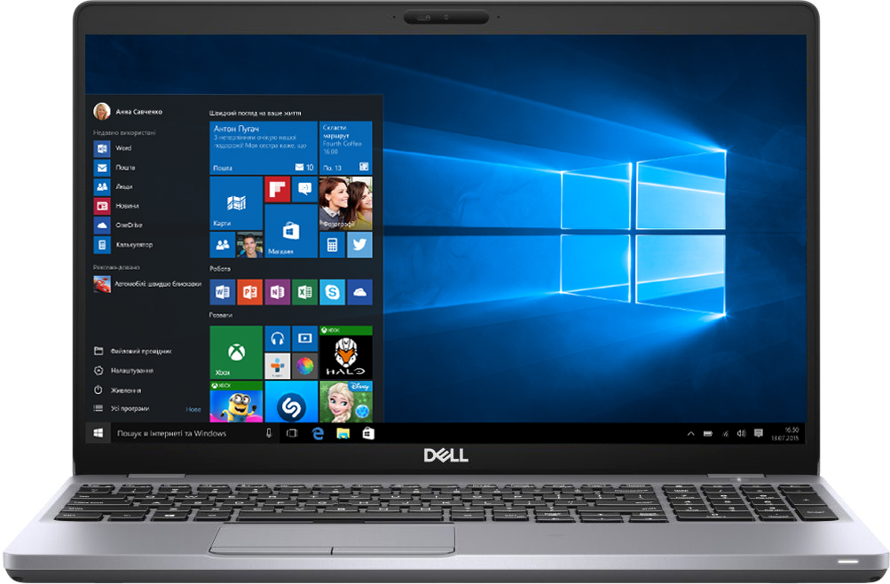 Ноутбук Dell Latitude 5511 (N098L551115ERC_W10) Silver – фото