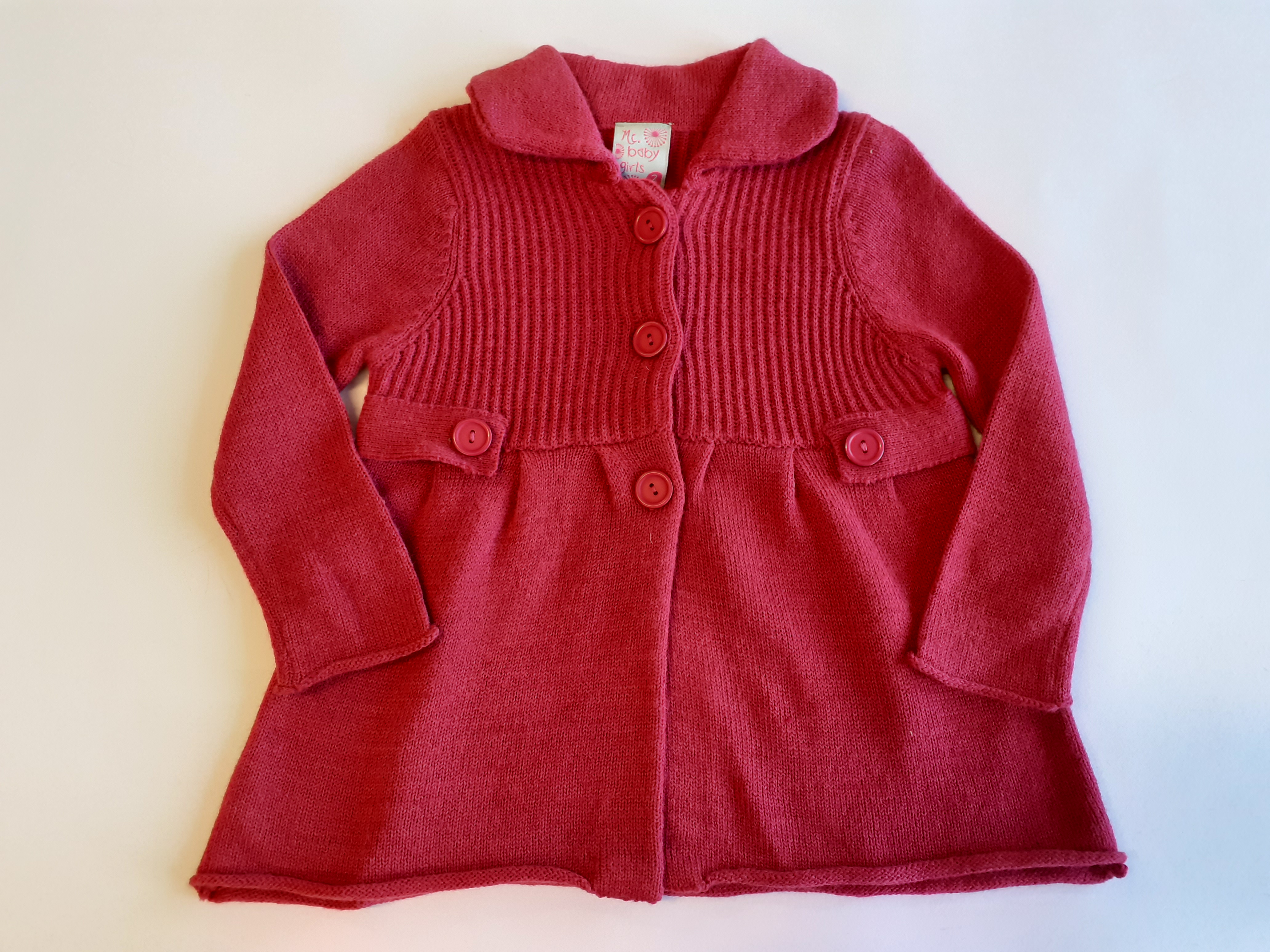 

Кофта Losan Mc baby girls (126-5008AD/75) Земляничный 2 Years-92 см