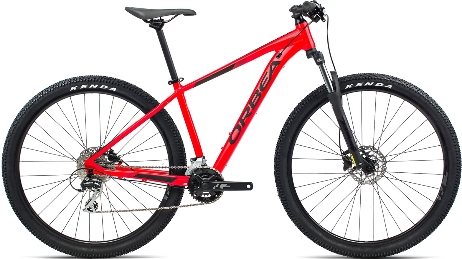 Акція на Велосипед Orbea MX50 29 L 2021 Bright Red (Gloss) / Black (Matte) (L20519NT) від Rozetka UA