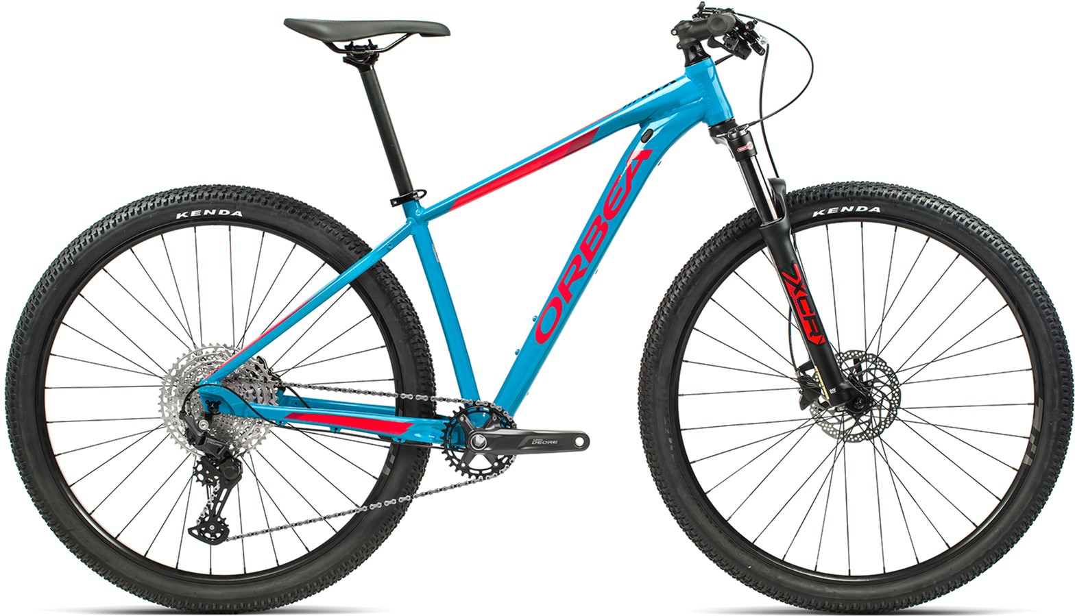 Акція на Велосипед Orbea MX20 27 M 2021 Blue Bondi - Bright Red (Gloss) (L20317NP) від Rozetka UA