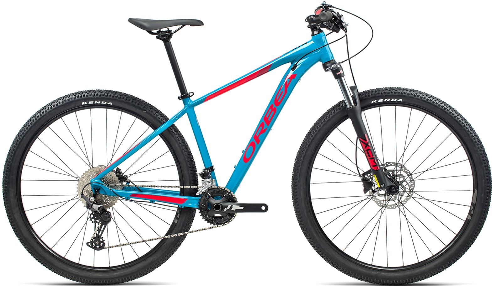 Акція на Велосипед Orbea MX30 29 L 2021 Blue Bondi - Bright Red (Gloss) (L20719NP) від Rozetka UA